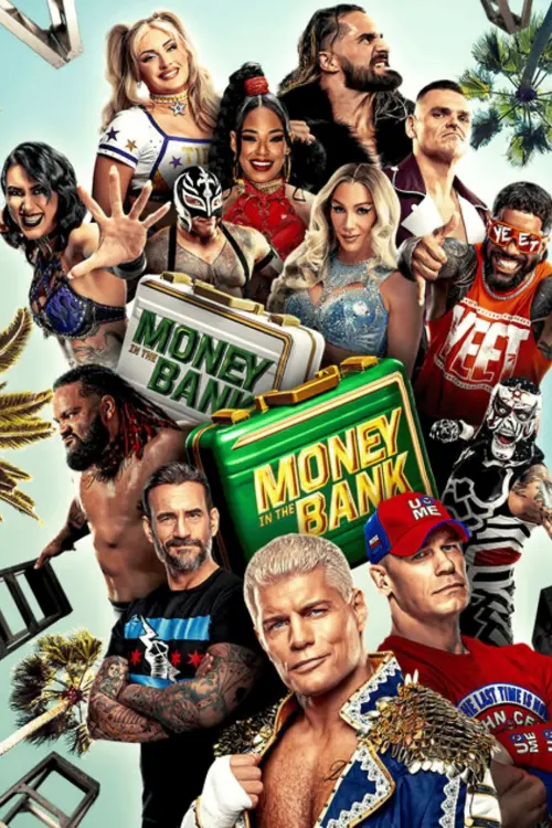 Movie poster "WWE Money in the Bank 2025"