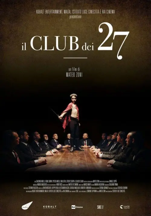 Movie poster "Il club dei 27"