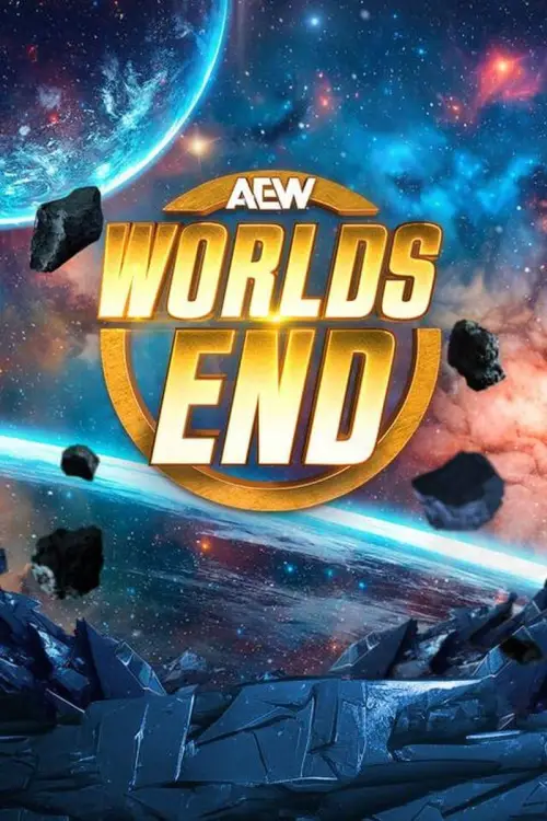 Movie poster "AEW Worlds End 2024"