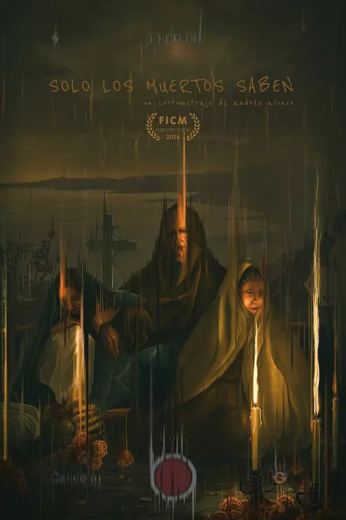 Movie poster "Solo los muertos saben"