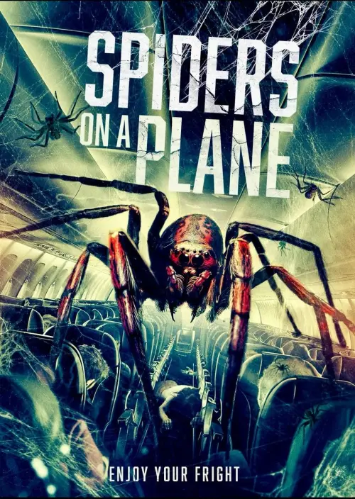 Movie poster "Spiders on a Plane"