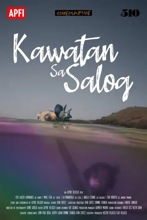 Movie poster "A Toy in The River"