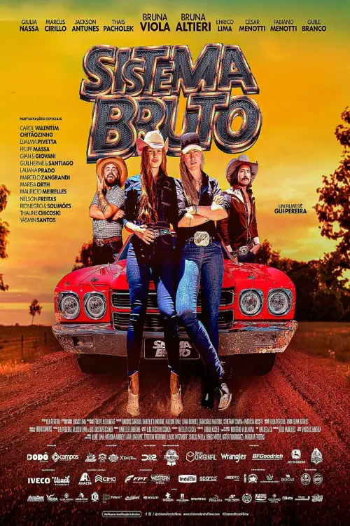 Movie poster "Tough Cowgirls"