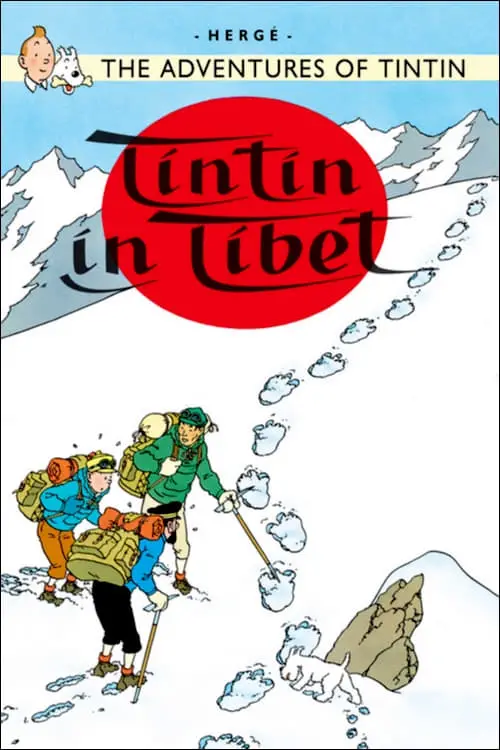 Movie poster "Tintin in Tibet"