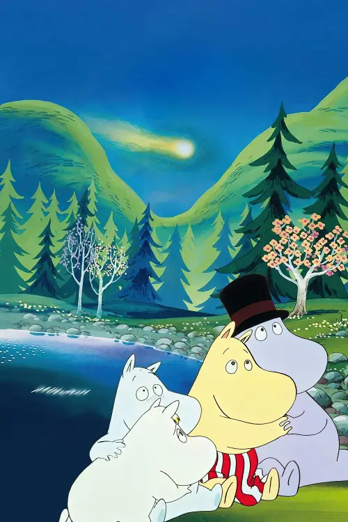 Movie poster "Comet in Moominland"