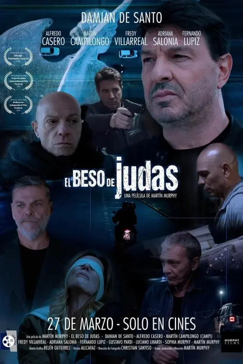 Movie poster "El beso de Judas"