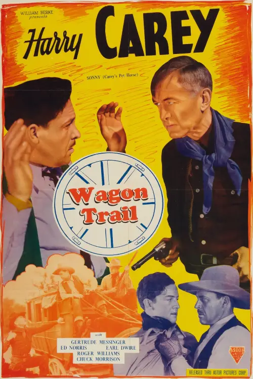 Movie poster "Wagon Trail"