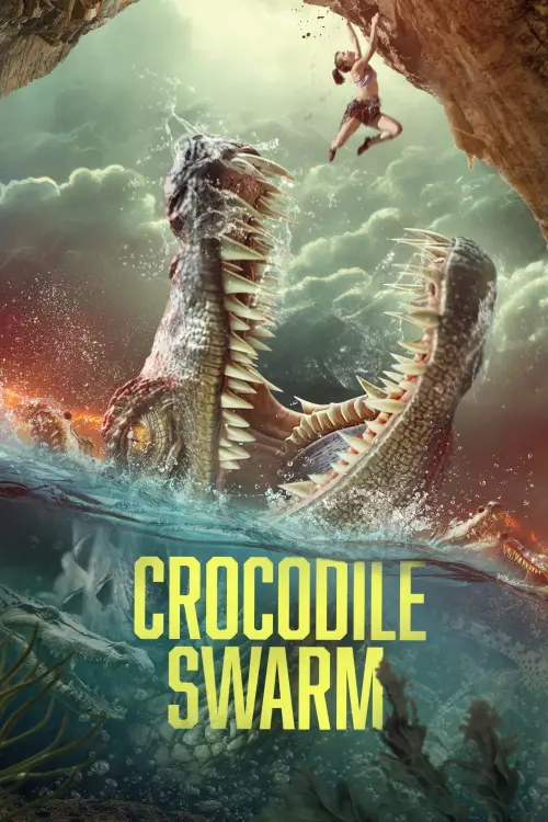 Movie poster "Crocodile Swarm"