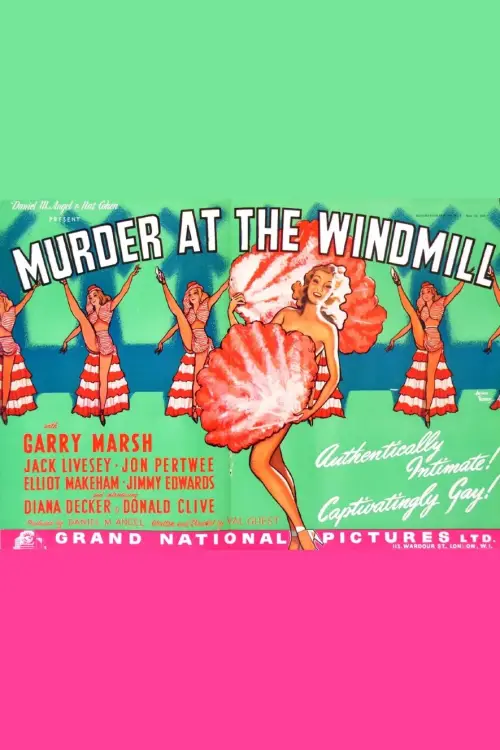 Movie poster "Murder at the Windmill"