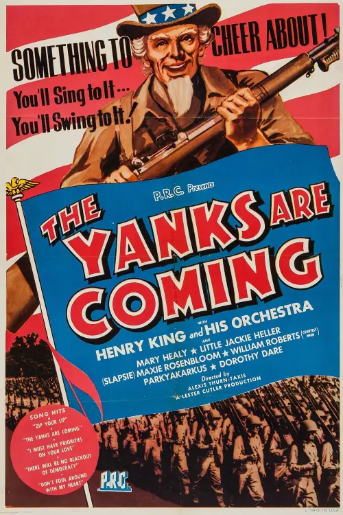 Movie poster "The Yanks Are Coming"