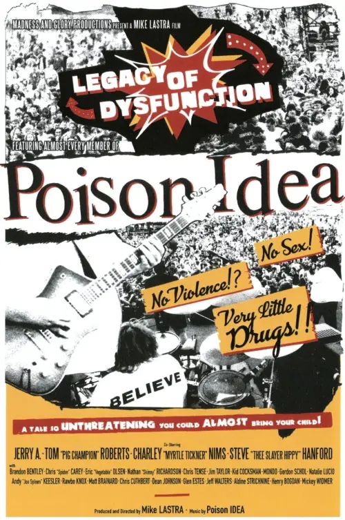 Movie poster "Poison Idea: Legacy of Dysfunction"