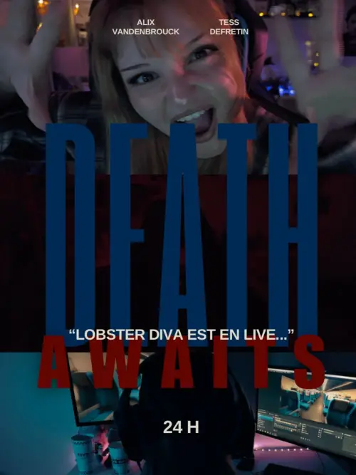 Movie poster "Death Awaits"