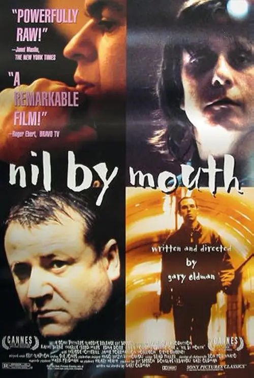 Movie poster "Nil by Mouth"