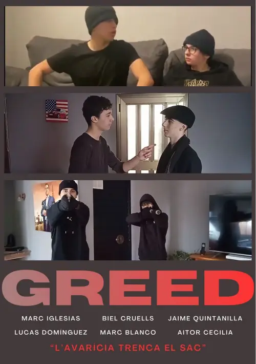 Movie poster "Greed"