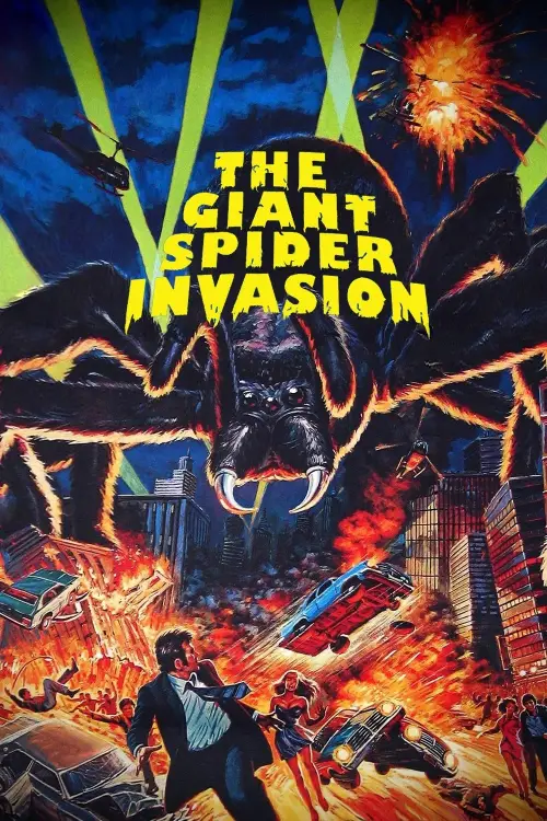 Movie poster "The Giant Spider Invasion"