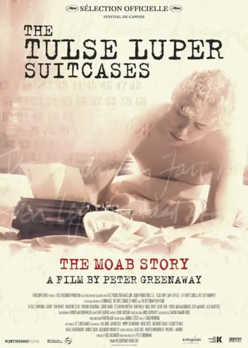 Movie poster "The Tulse Luper Suitcases, Part 1: The Moab Story"