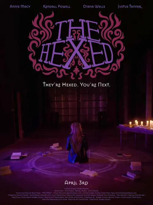 Movie poster "THE HEXED"