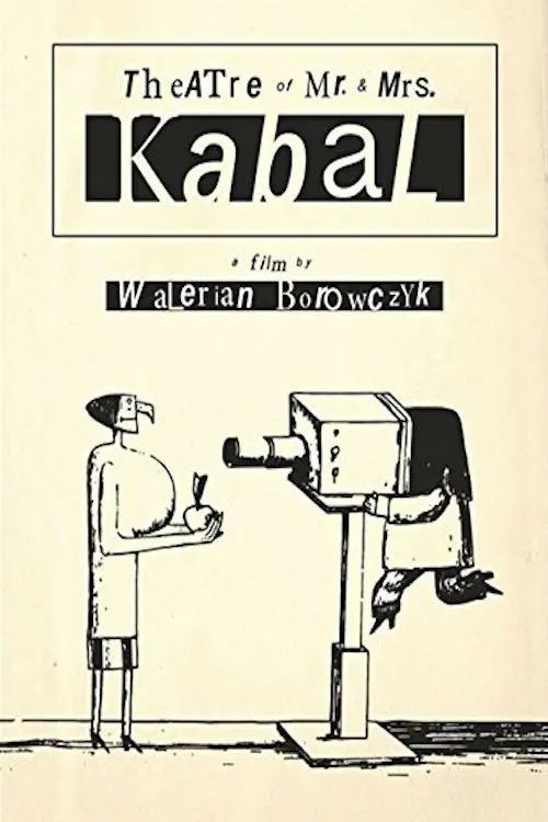 Movie poster "Theatre of Mr. and Mrs. Kabal"