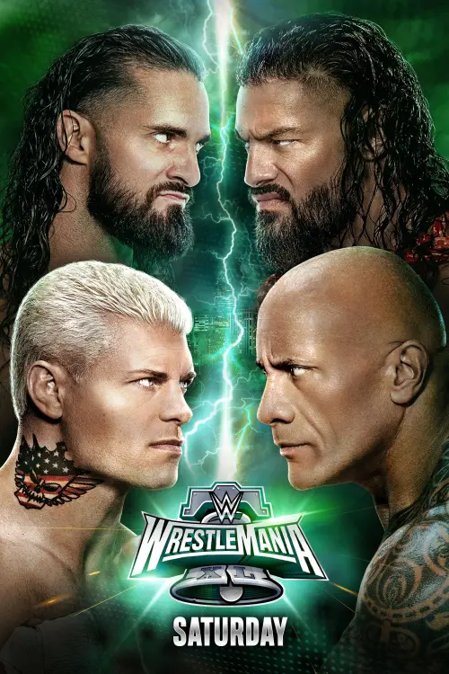 Movie poster "WWE WrestleMania XL Saturday"