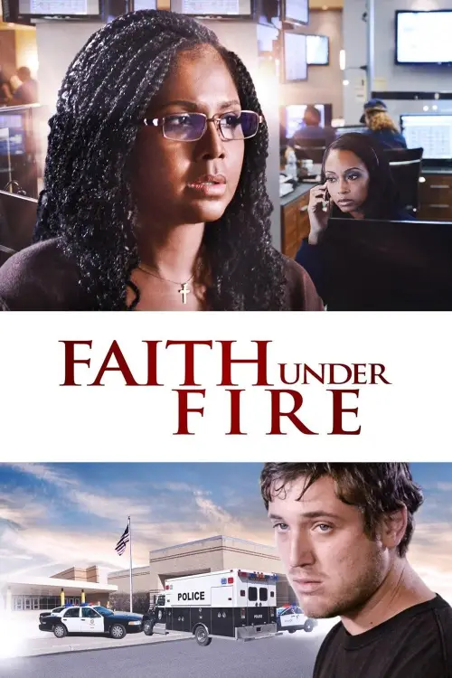 Movie poster "Faith Under Fire: The Antoinette Tuff Story"