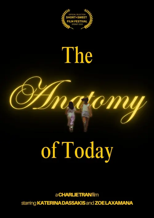 Movie poster "The Anatomy of Today"