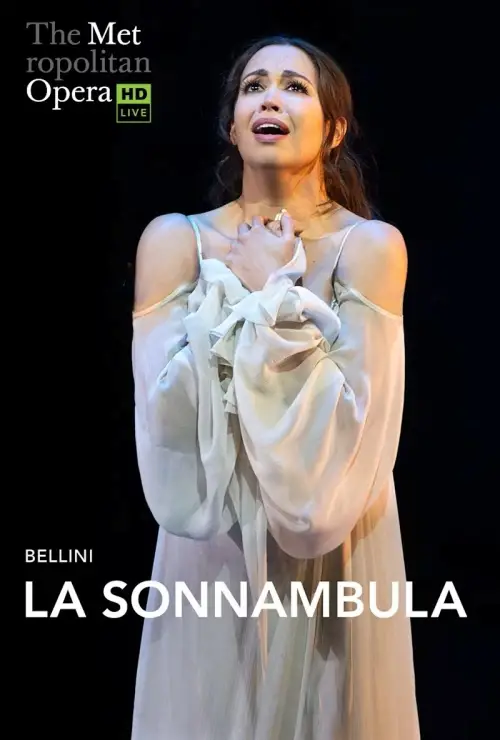 Movie poster "The Metropolitan Opera: La Sonnambula"