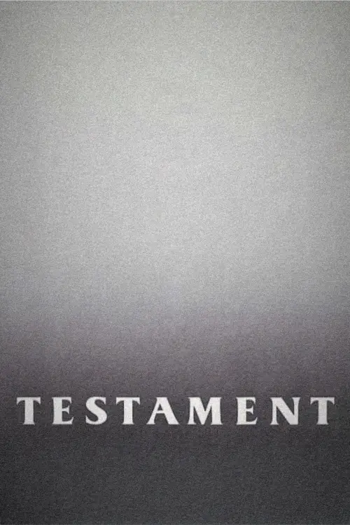 Movie poster "Testament"