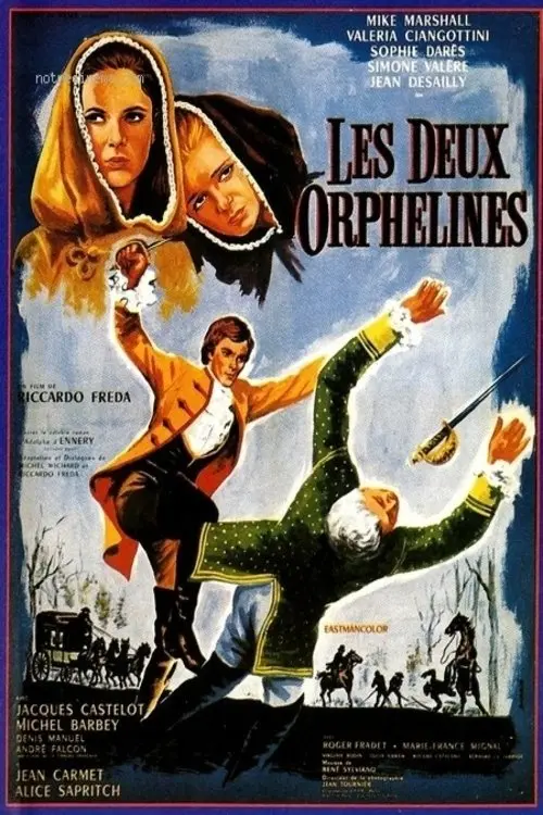 Movie poster "The Two Orphans"