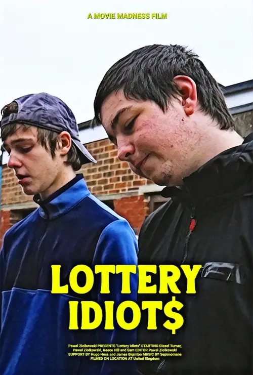 Movie poster "Lottery Idiots"