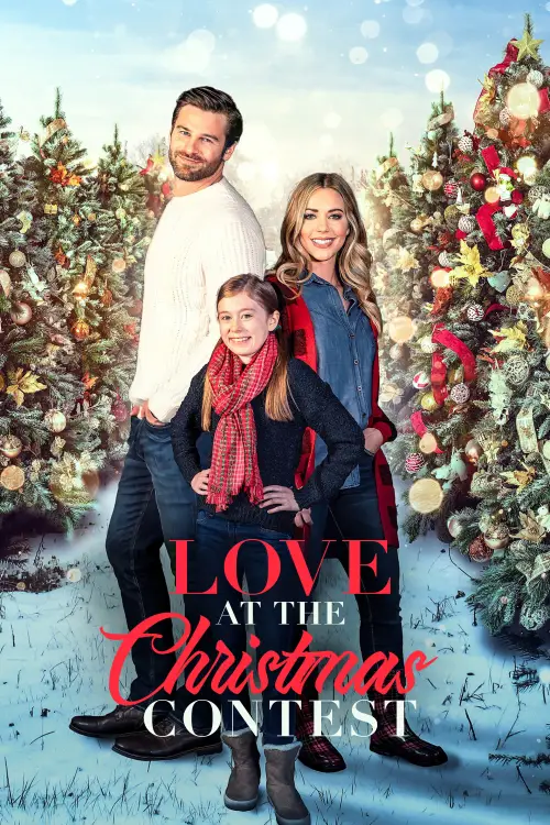 Movie poster "Love at the Christmas Contest"