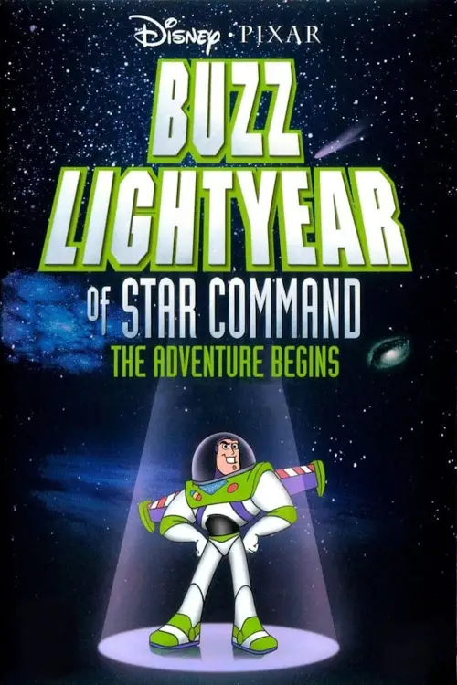Movie poster "Buzz Lightyear of Star Command: The Adventure Begins"
