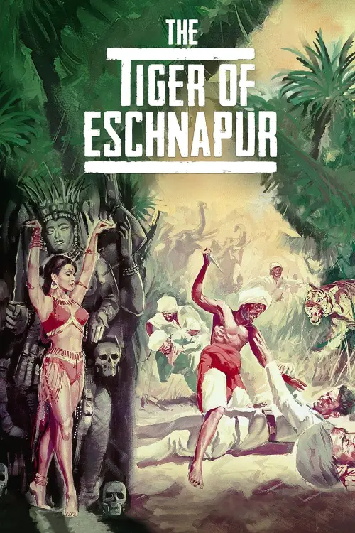 Movie poster "The Tiger of Eschnapur"