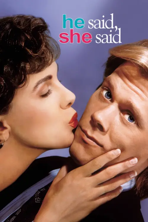 Movie poster "He Said, She Said"