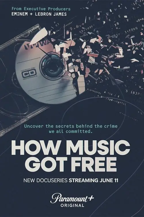 Movie poster "How Music Got Free"