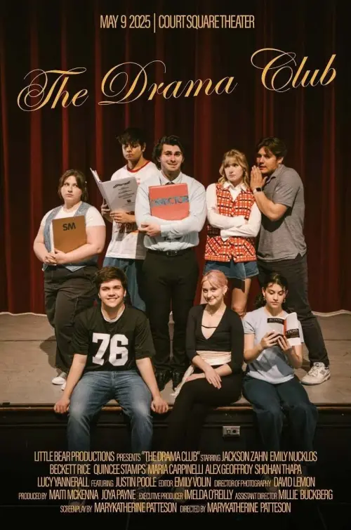 Movie poster "The Drama Club"