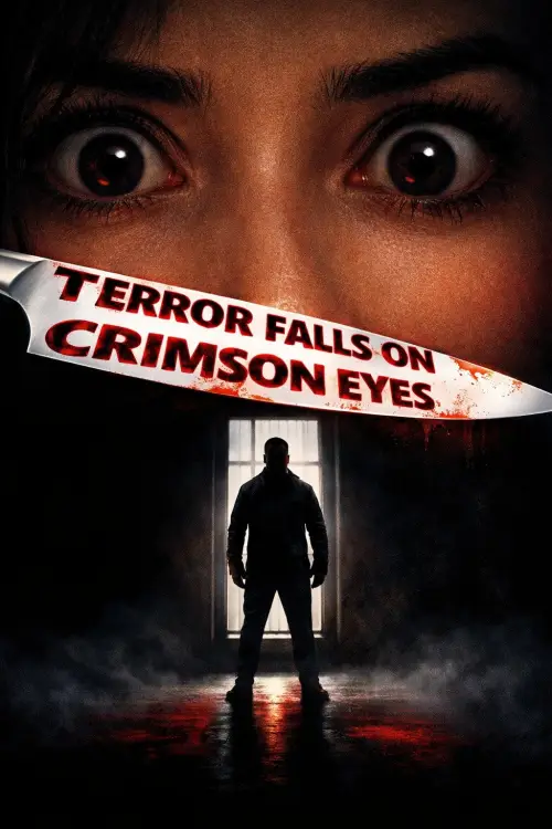 Movie poster "TERROR FALLS ON CRIMSON EYES"