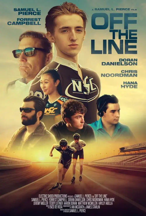 Movie poster "Off The Line"