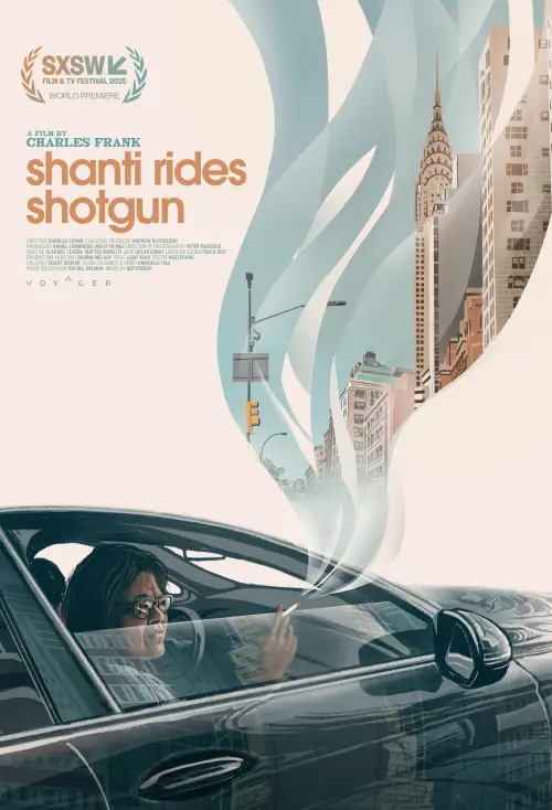 Movie poster "Shanti Rides Shotgun"