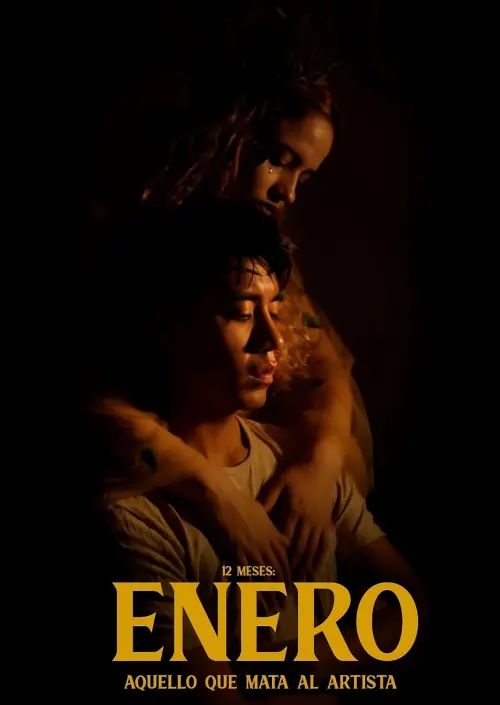 Movie poster "Enero: Aquello que mata al artista"