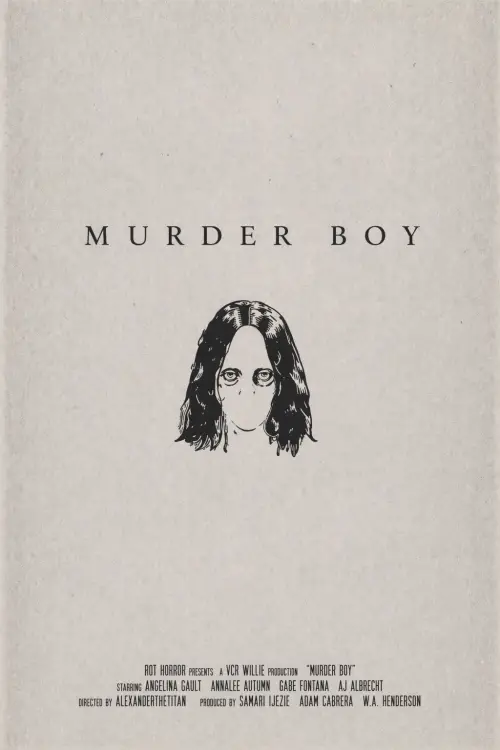 Movie poster "Murder Boy"