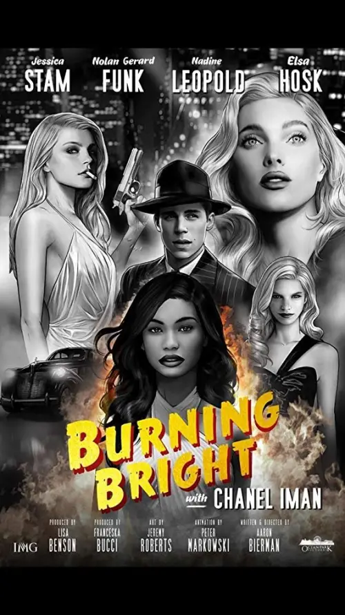 Movie poster "Burning Bright"