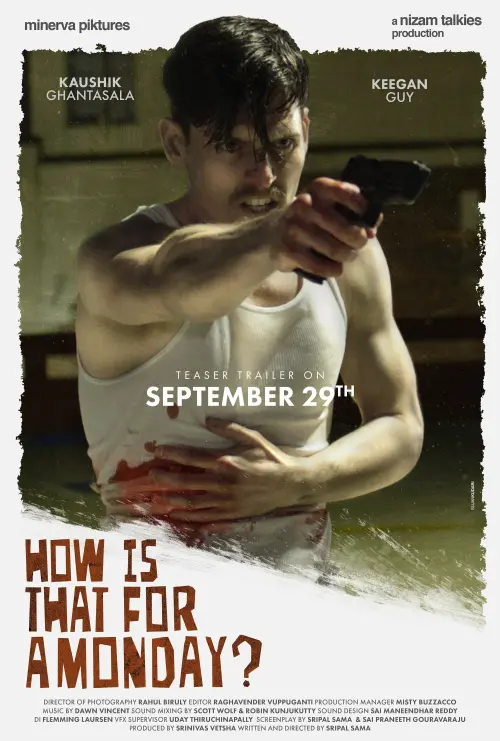 Movie poster "How is that for a Monday?"