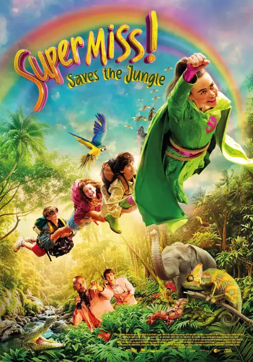 Movie poster "SuperMiss in the jungle"