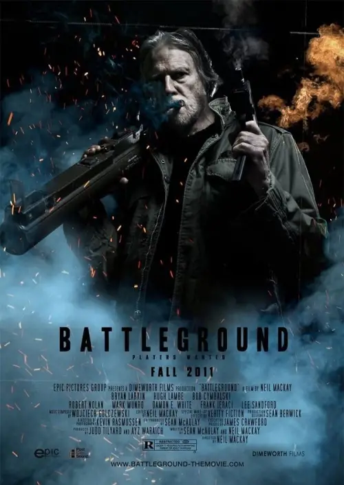 Movie poster "Battleground"