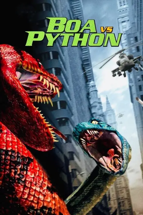 Movie poster "Boa vs. Python"