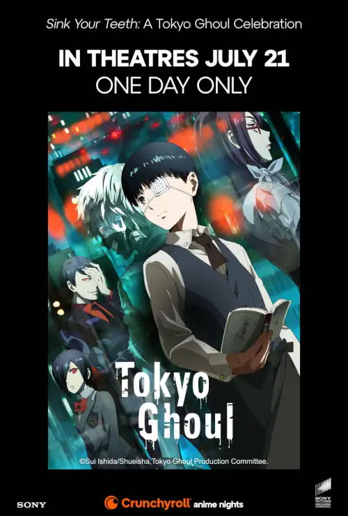 Movie poster "Sink Your Teeth: A Tokyo Ghoul Celebration"