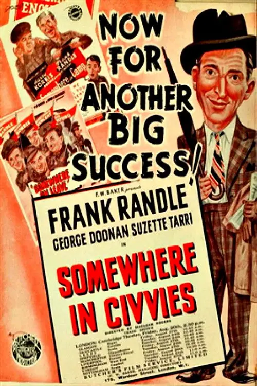 Movie poster "Somewhere in Civvies"