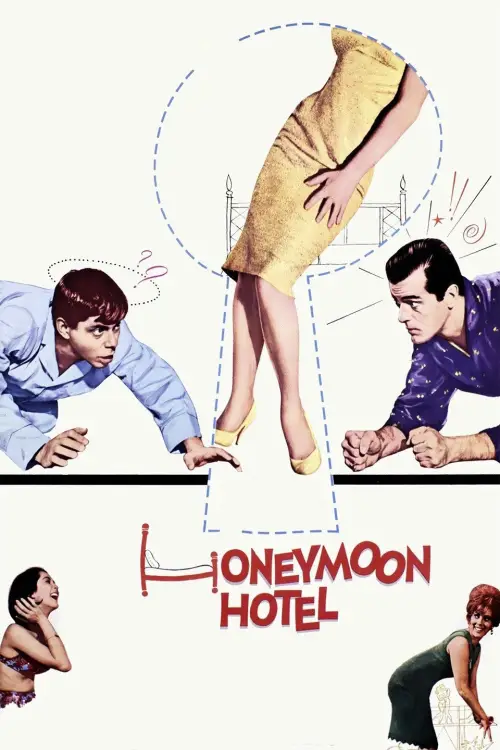 Movie poster "Honeymoon Hotel"