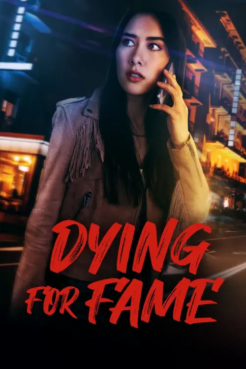 Movie poster "Dying for Fame"