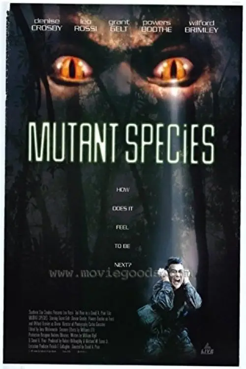Movie poster "Mutant Species"
